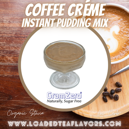 COFFEE CRÉME Low-Carb Pudding Mix ☕ Protein Shake Flavoring