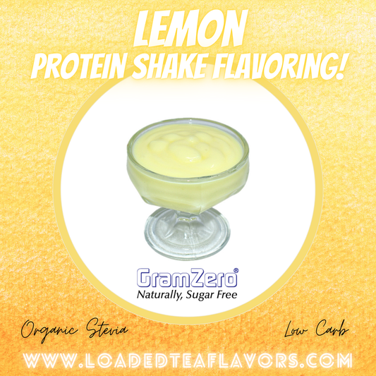 LEMON Low-Carb Pudding Mix 🍋 Protein Shake Flavoring