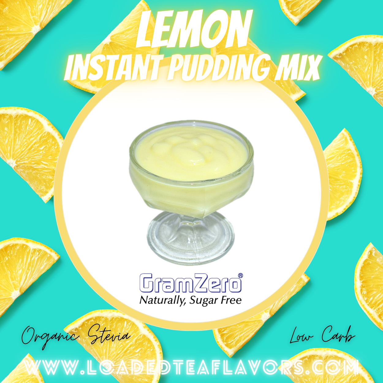 LEMON Low-Carb Pudding Mix 🍋 Protein Shake Flavoring