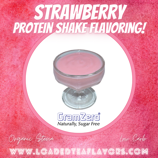 STRAWBERRY Low-Carb Pudding Mix 🍓 Protein Shake Flavoring
