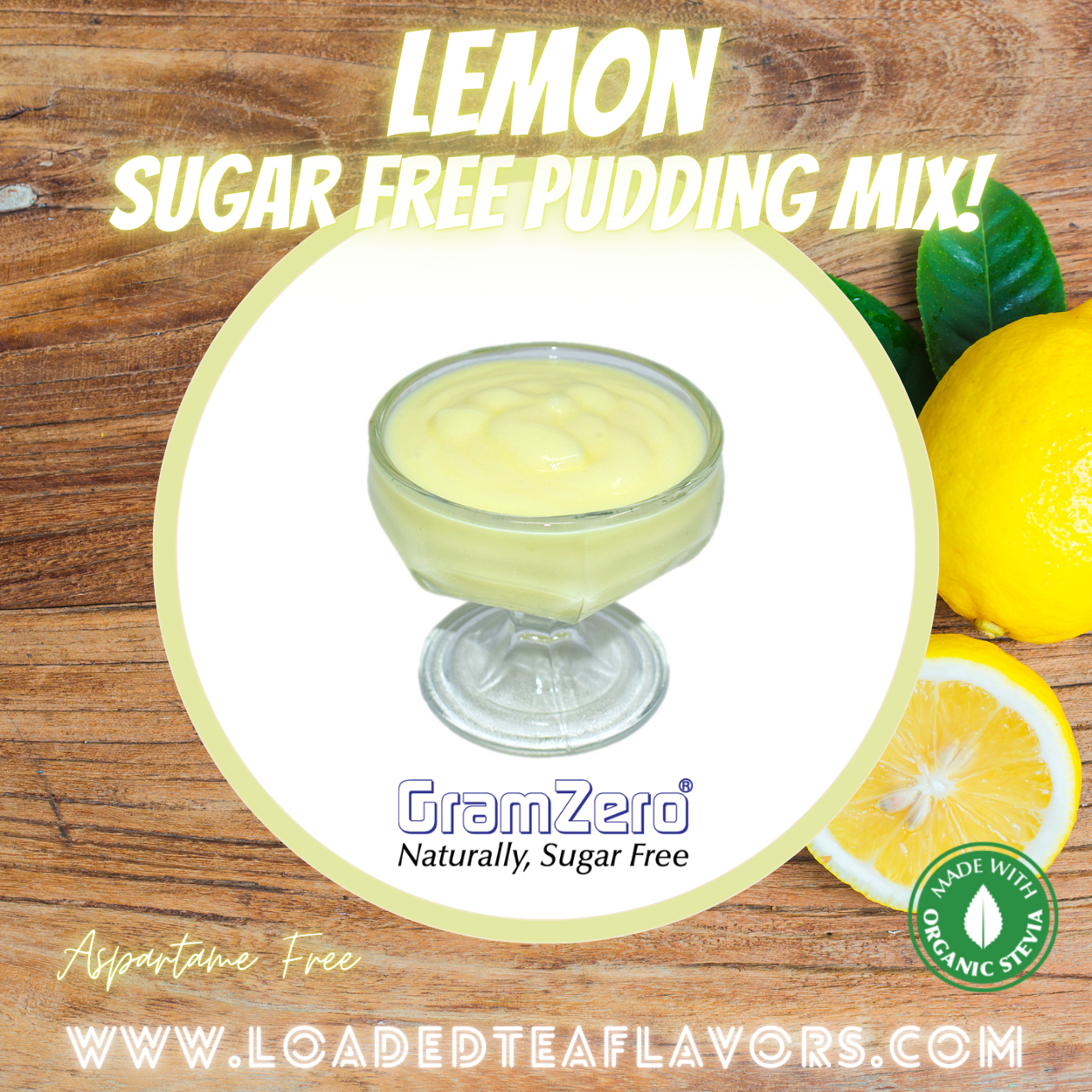 Lemon Sugar Free Pudding Mix Without Aspartame to Flavor Protein Shakes and Making Protein Shakes Taste Better	