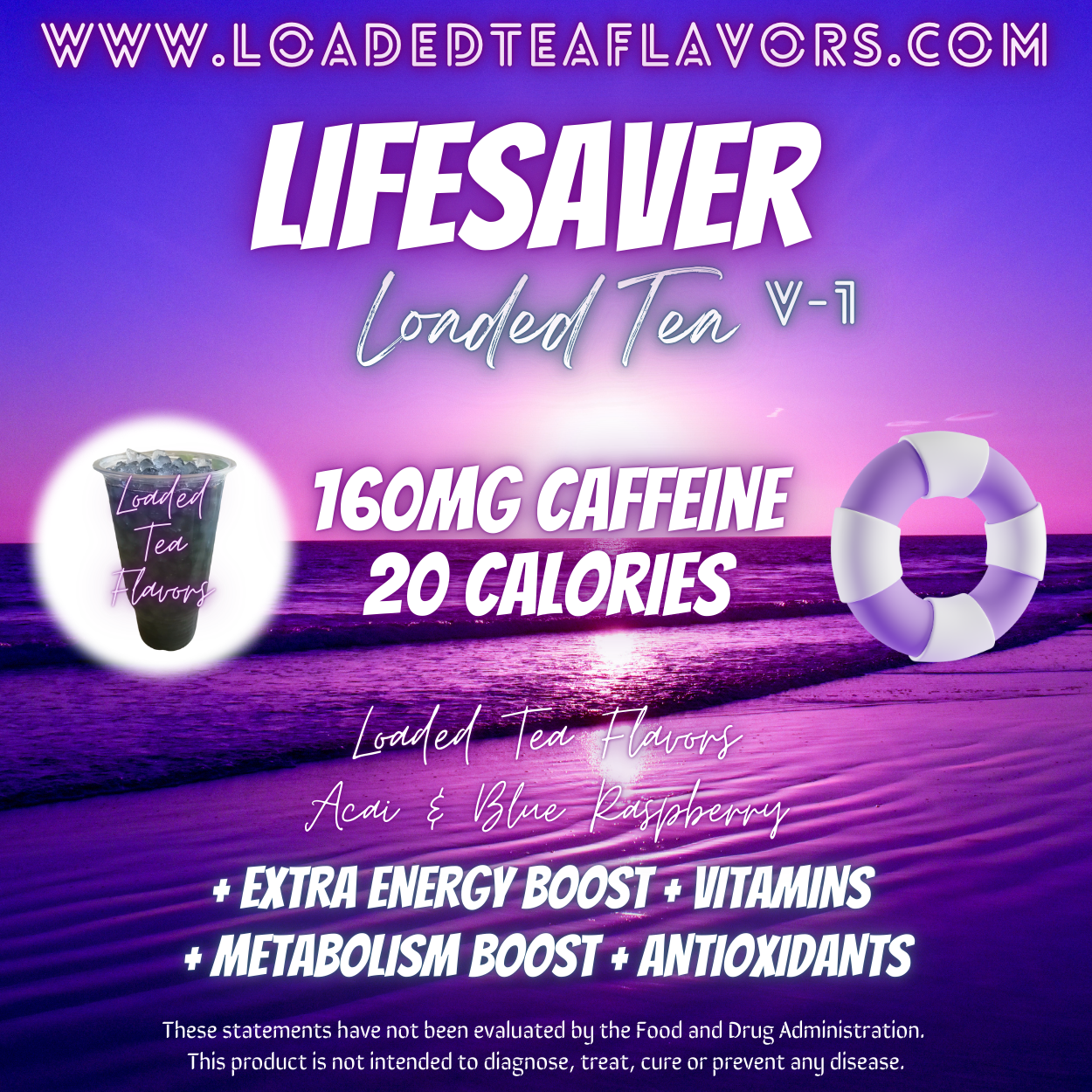 Lifesaver V1 Flavored 💜 Loaded Tea Recipe