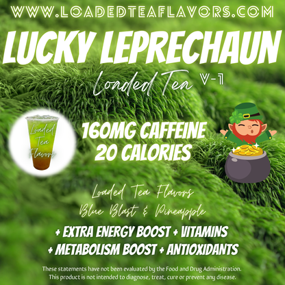 Lucky Leprechaun Herbalife Loaded Tea Recipe to Make DIY Loaded Teas at Home Vitamin Lit Mega Tea Energy Drink