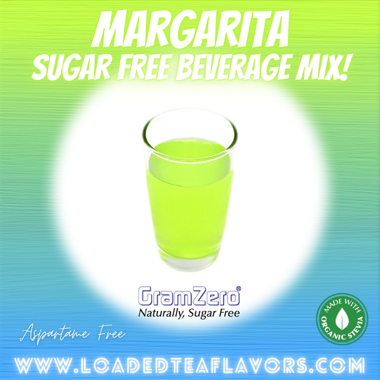 Margarita Sugar Free Beverage Mix Loaded Tea Flavoring Aspartame Free Drink GramZero