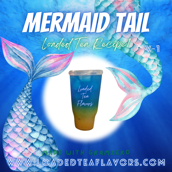 Mermaid Tail 🐙 DIY Loaded Tea Recipe