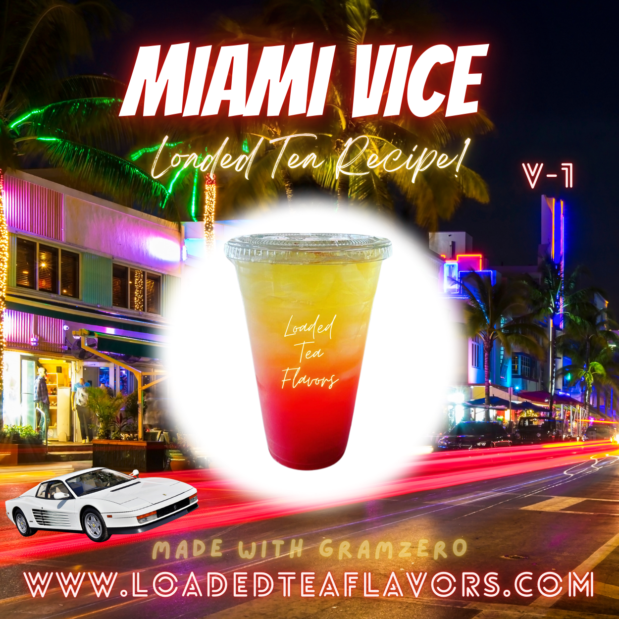 Miami Vice Herbalife Loaded Tea Recipes for Making Loaded Teas at Home Energy Tea DIY