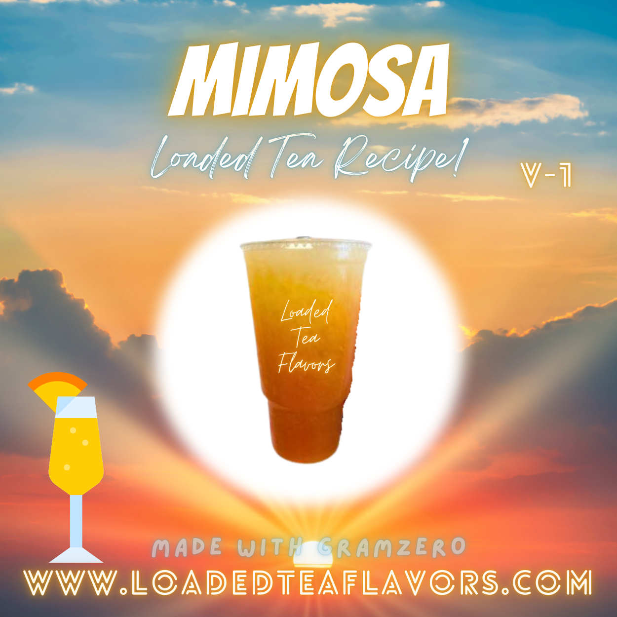 Mimosa Herbalife Loaded Tea Recipes for Making Loaded Teas at Home Energy Tea DIY