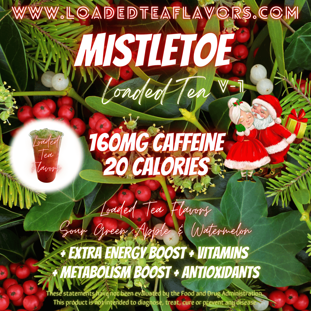 Mistletoe Flavored 🌿 Loaded Tea Recipe