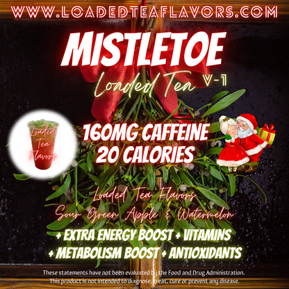 Mistletoe Herbalife Loaded Tea Recipe to Make DIY Loaded Teas at Home Vitamin Lit Mega Tea Energy Drink