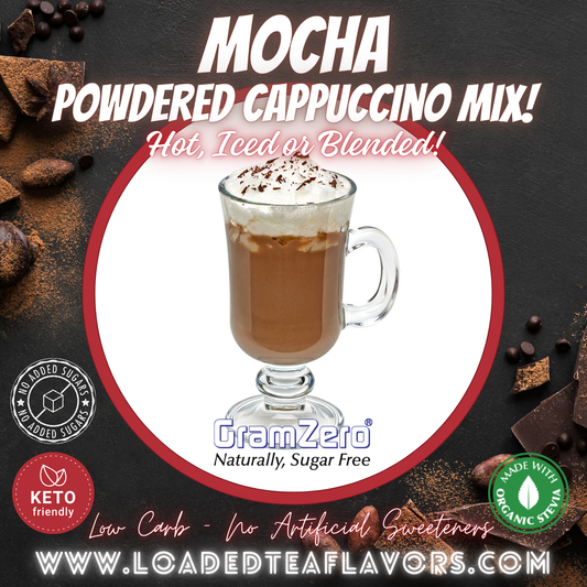 MOCHA Flavored Instant Coffee ☕ Powdered Cappuccino Mix