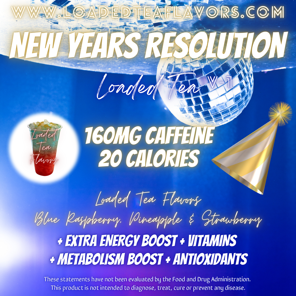 New Years Resolution Herbalife Loaded Tea Recipe to Make DIY Loaded Teas at Home Vitamin Lit Mega Tea Energy Drink