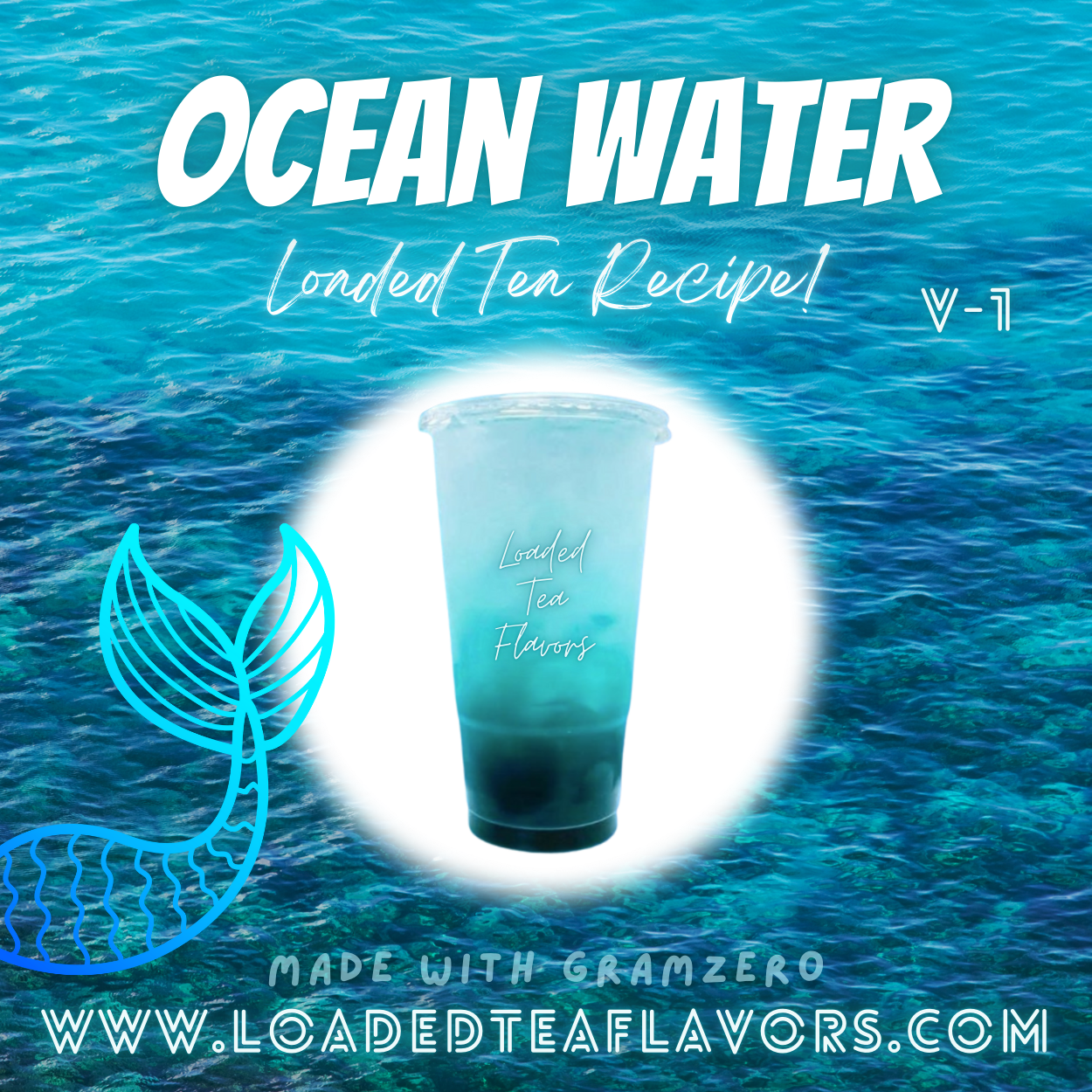 Ocean Water 🐳 DIY Loaded Tea Recipe