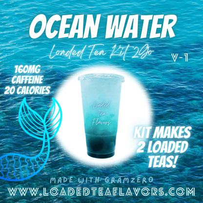 Ocean Water Loaded Tea Kit Make Loaded Teas At Home To Go Energy Drink