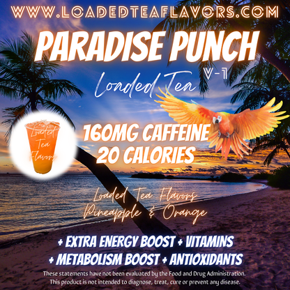 Paradise Punch Flavored 🍹 Loaded Tea Recipe