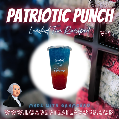 Patriotic Punch Loaded Tea Energy Drink