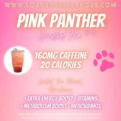 Pink Panther Herbalife Loaded Tea Recipe to Make DIY Loaded Teas at Home Vitamin Lit Mega Tea Energy Drink