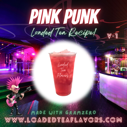 Pink Punk Herbalife Loaded Tea Recipes for Making Loaded Teas at Home Energy Tea DIY