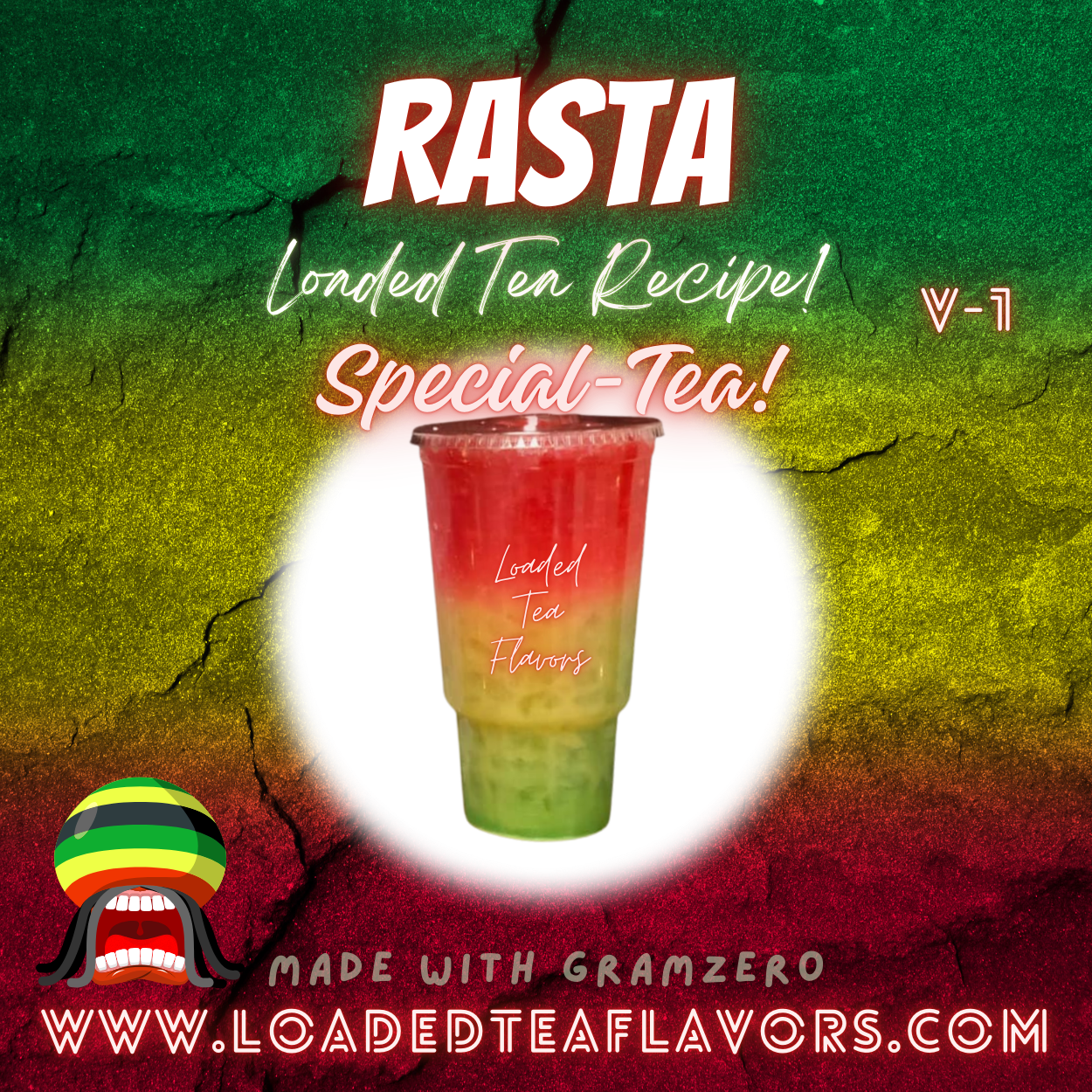 Rasta Herbalife Loaded Tea Recipes for Making Loaded Teas at Home Energy Tea DIY