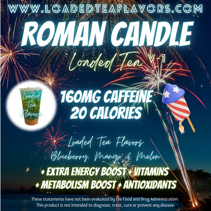 Roman Candle Herbalife Loaded Tea Recipe to Make DIY Loaded Teas at Home Vitamin Lit Mega Tea Energy Drink