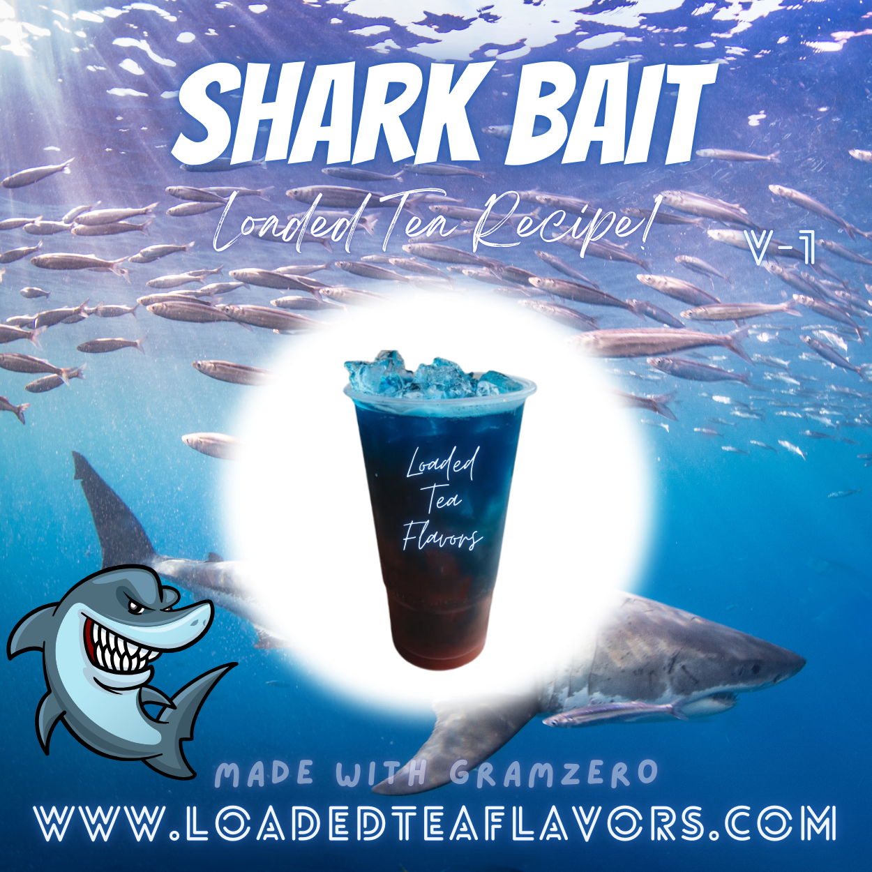 Shark Bait Herbalife Loaded Tea Recipes for Making Loaded Teas at Home Energy Tea DIY