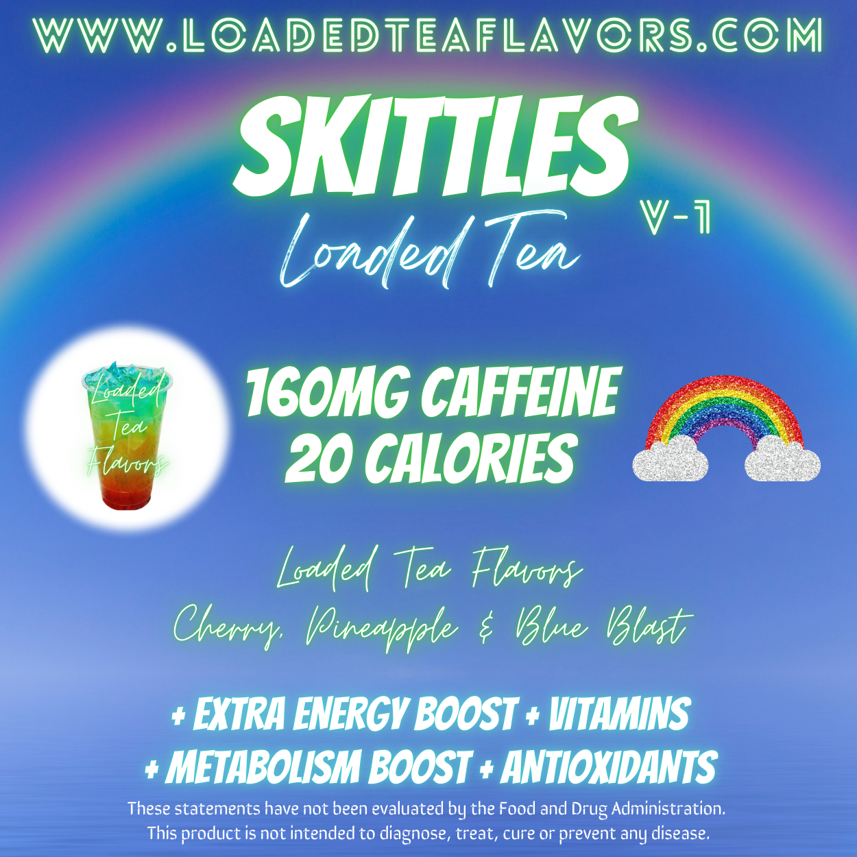 Skittles® Flavored 🍬 Loaded Tea Recipe