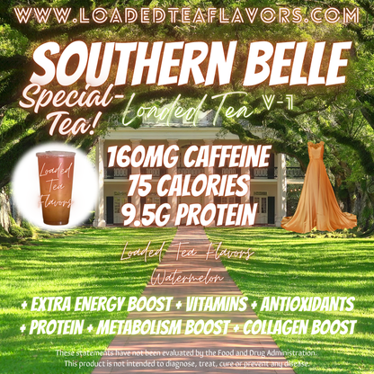 Southern Belle Herbalife Loaded Tea Recipe to Make DIY Loaded Teas at Home Vitamin Lit Mega Tea Energy Drink