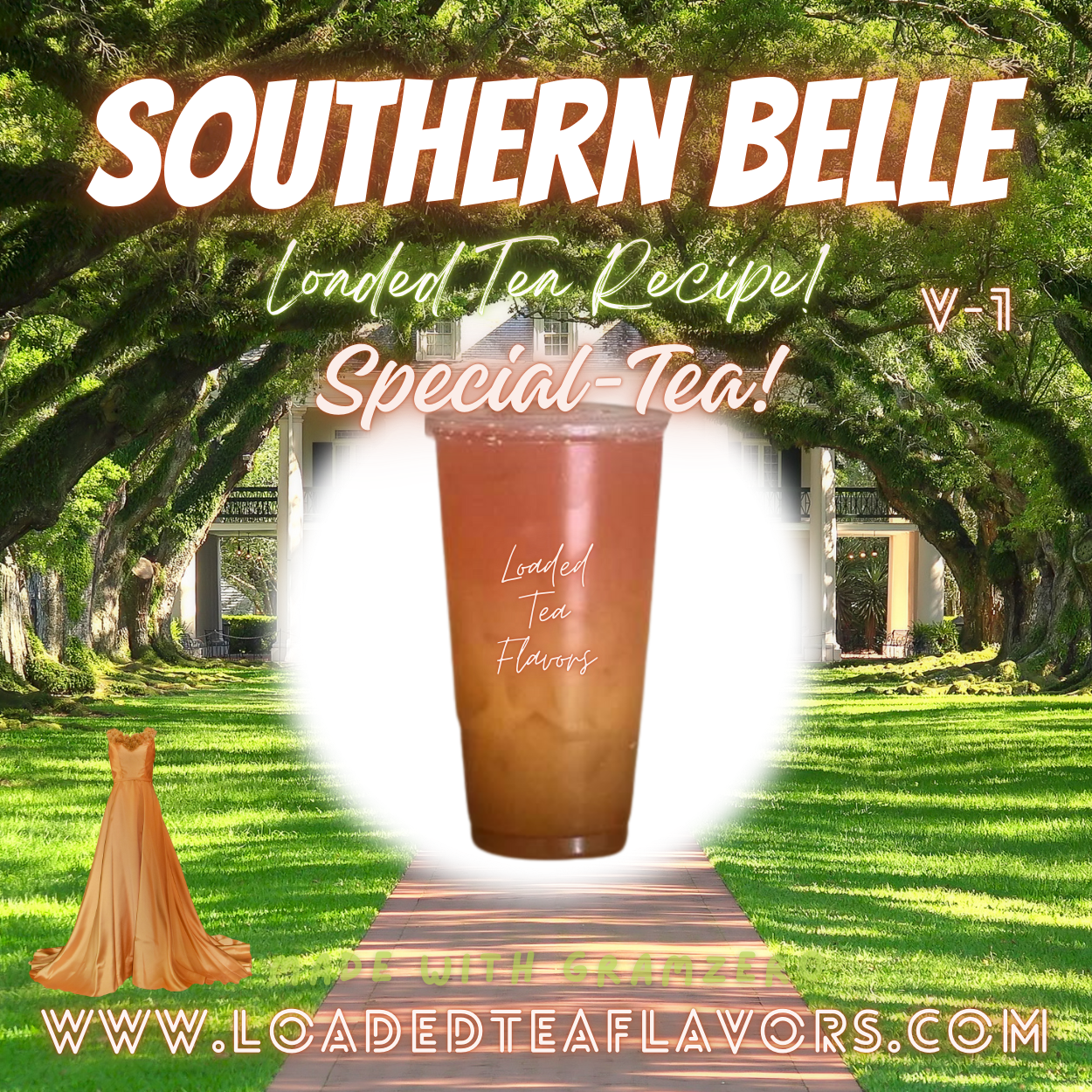 Southern Belle Herbalife Loaded Tea Recipes for Making Loaded Teas at Home Energy Tea DIY