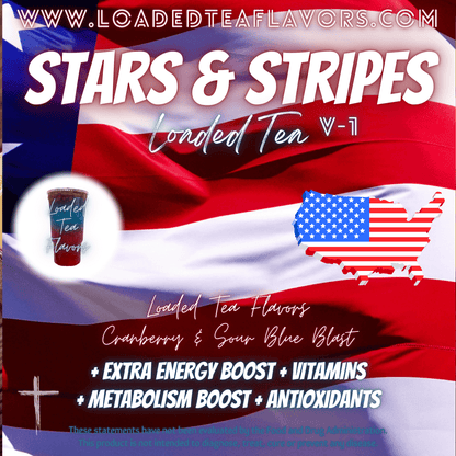 Stars & Stripes Flavored 🇺🇸 Loaded Tea Recipe