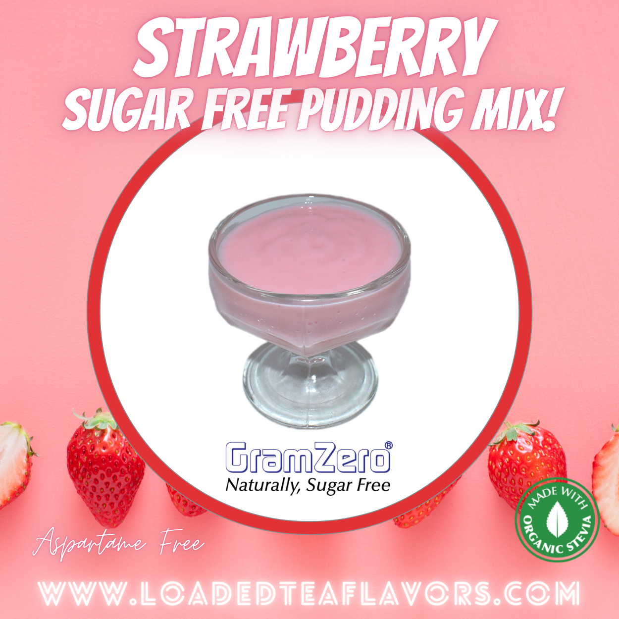 Strawberry Sugar Free Pudding Mix Without Aspartame to Flavor Protein Shakes and Making Protein Shakes Taste Better	