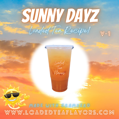 Sunny Dayz Herbalife Loaded Tea Recipes for Making Loaded Teas at Home Energy Tea DIY