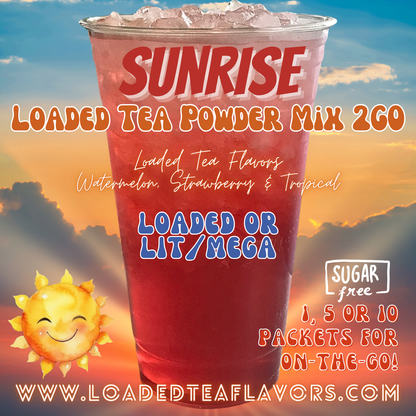 Sunrise: Loaded Tea Mix 2GO Packets