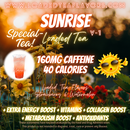 Sunrise Flavored 🌅 Loaded Tea Recipe