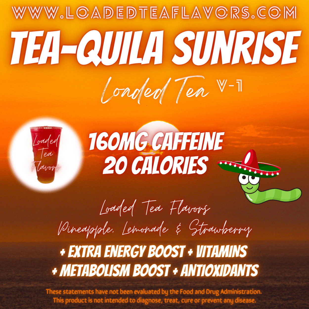 Tea-quila Sunrise Flavored 🐸 Loaded Tea Recipe