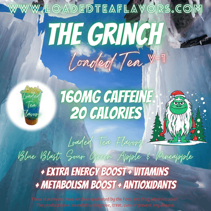 The Grinch Flavored 🎁 Loaded Tea Recipe