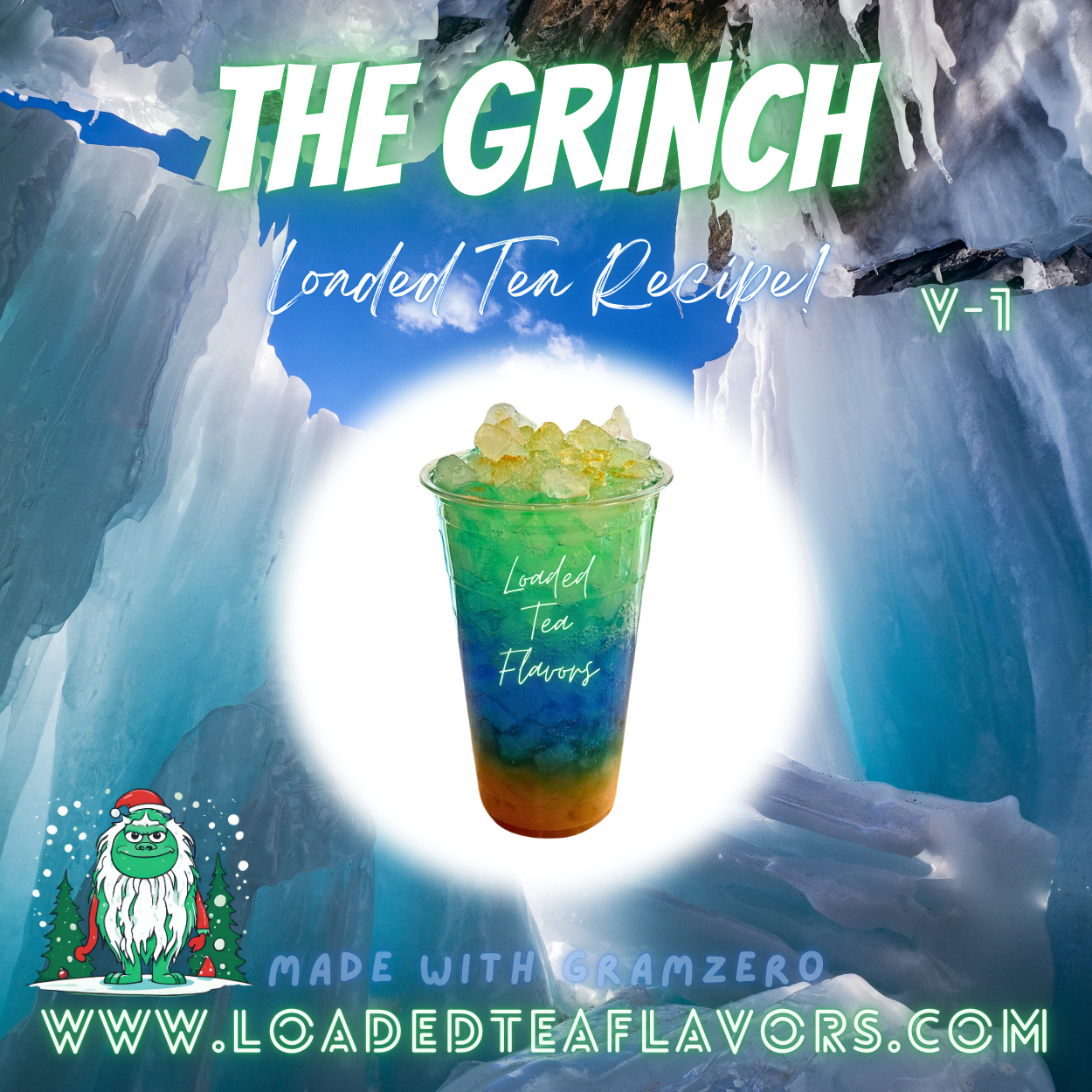 The Grinch Herbalife Loaded Tea Recipes for Making Loaded Teas at Home Energy Tea DIY