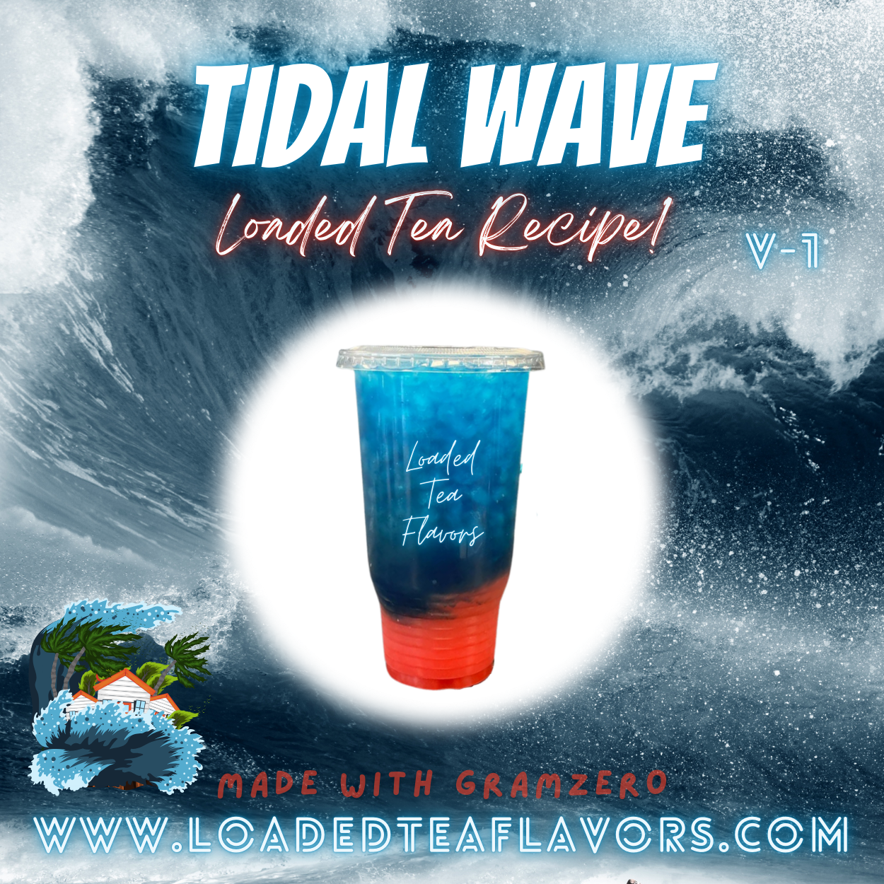 Tidal Wave Herbalife Loaded Tea Recipes for Making Loaded Teas at Home Energy Tea DIY