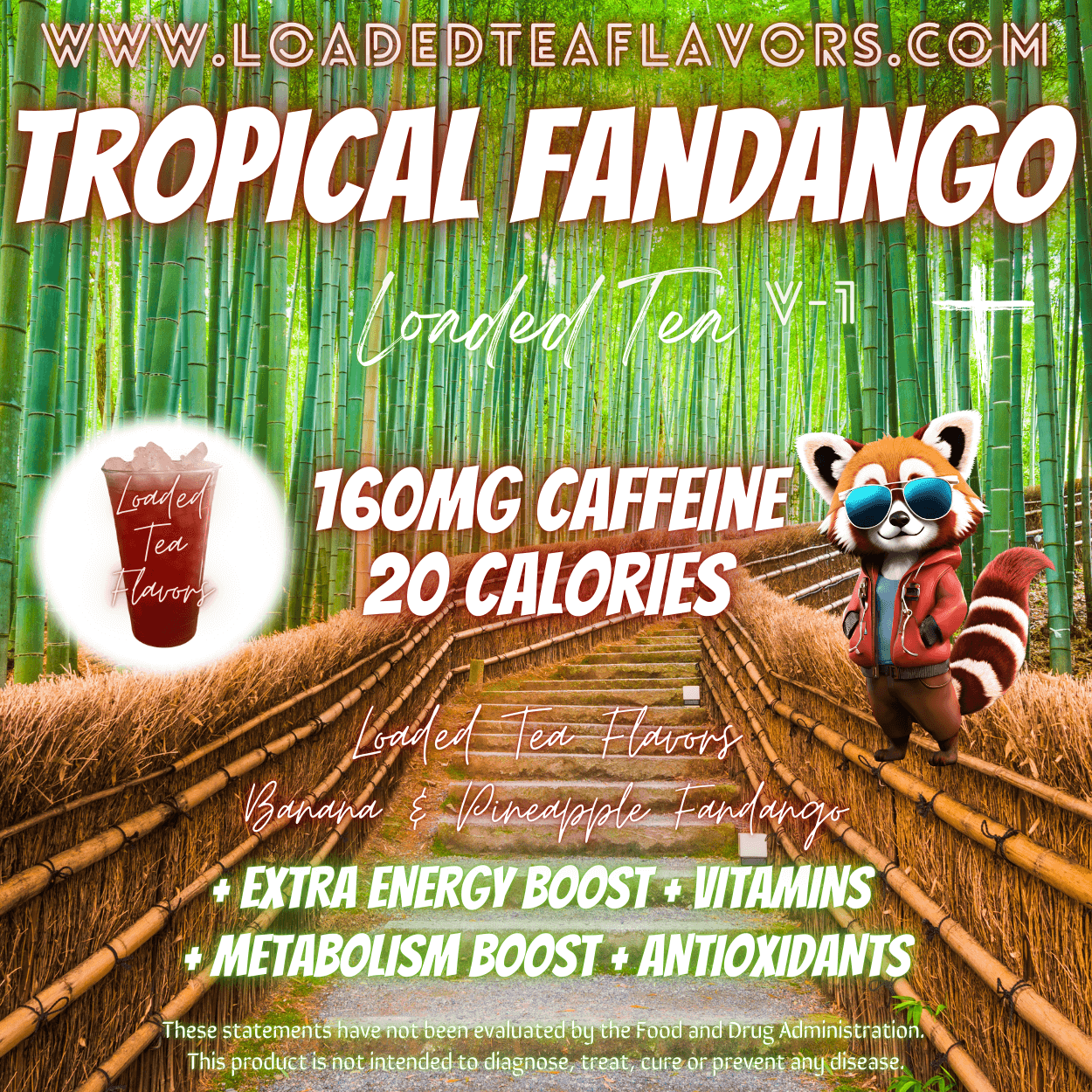 Tropical Fandango Flavored 🌺 Loaded Tea Recipe