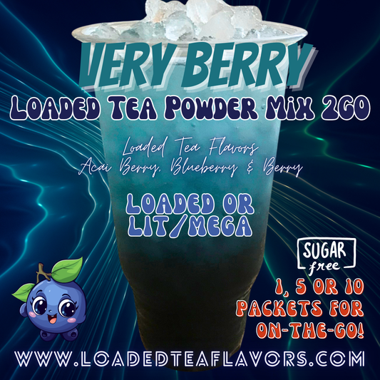 Very Berry: Loaded Tea Mix 2GO Packets