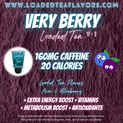 Very Berry Herbalife Loaded Tea Recipe to Make DIY Loaded Teas at Home Vitamin Lit Mega Tea Energy Drink