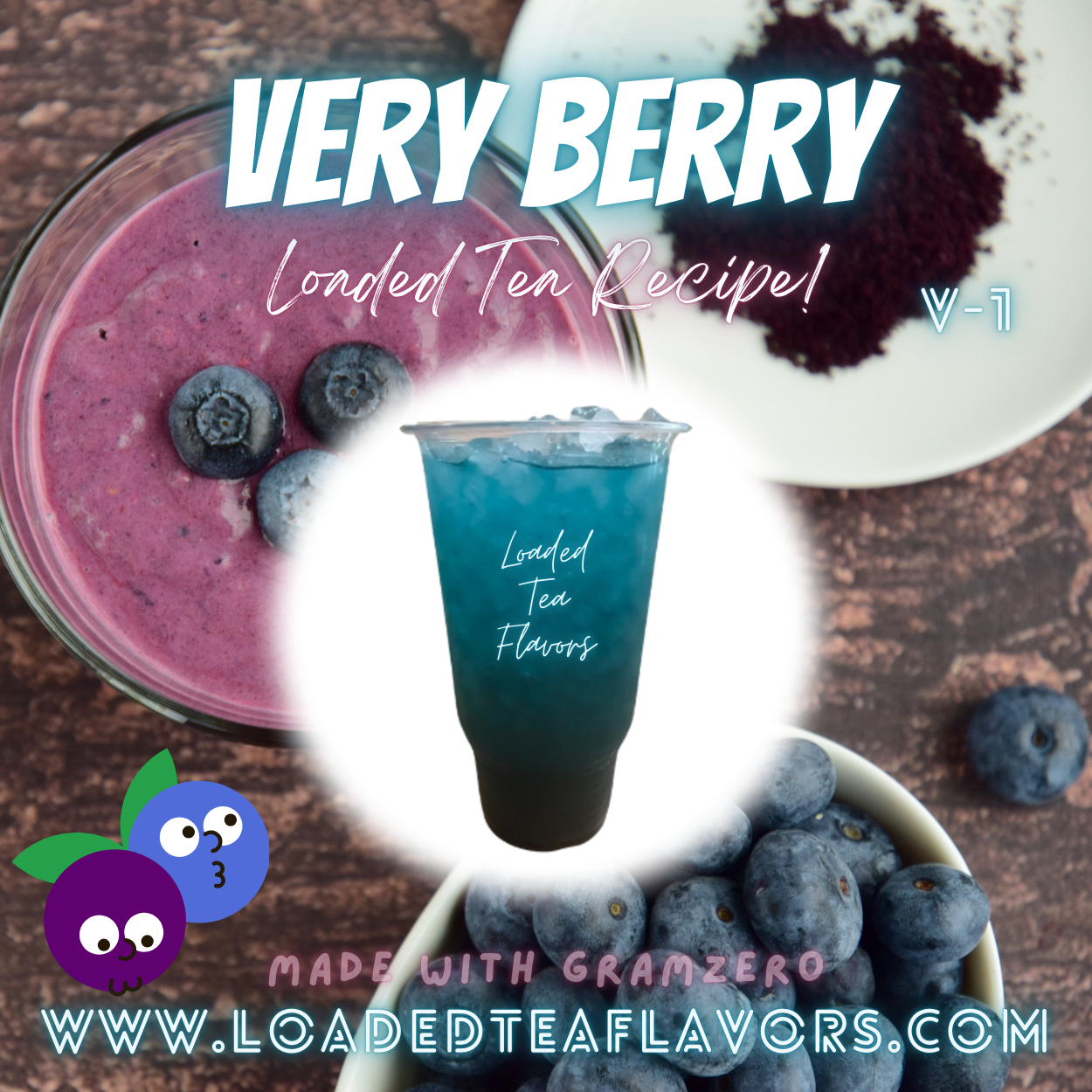 Very Berry Herbalife Loaded Tea Recipes for Making Loaded Teas at Home Energy Tea DIY