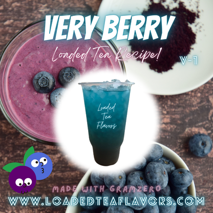 Very Berry Herbalife Loaded Tea Recipes for Making Loaded Teas at Home Energy Tea DIY