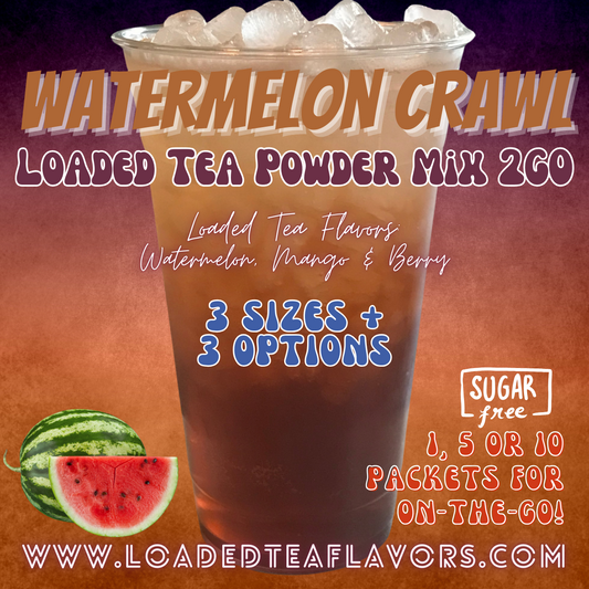 Watermelon Crawl: Loaded Tea Powder Mix 2GO Packets