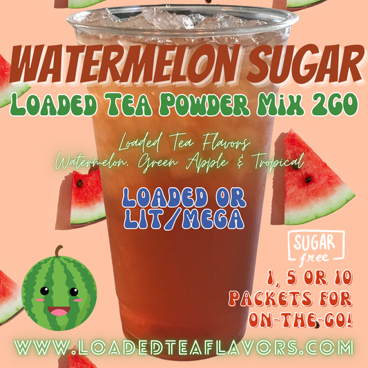 Watermelon Sugar: Loaded Tea Mix 2GO Packets