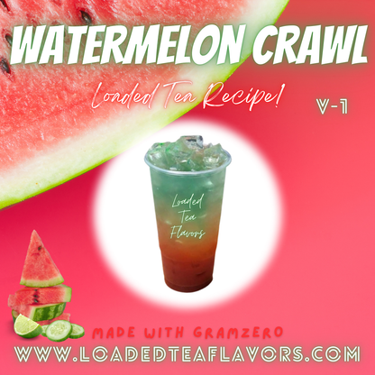 Watermelon Crawl Herbalife Loaded Tea Recipes for Making Loaded Teas at Home Energy Tea DIY