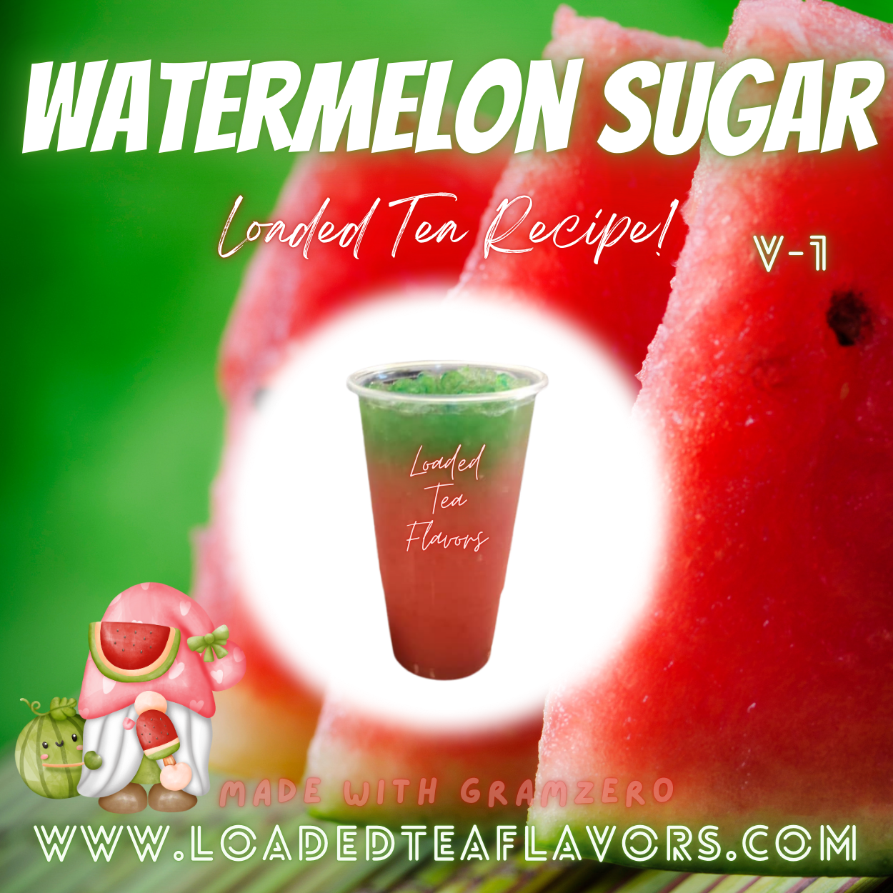 Watermelon Sugar Herbalife Loaded Tea Recipes for Making Loaded Teas at Home Energy Tea DIY