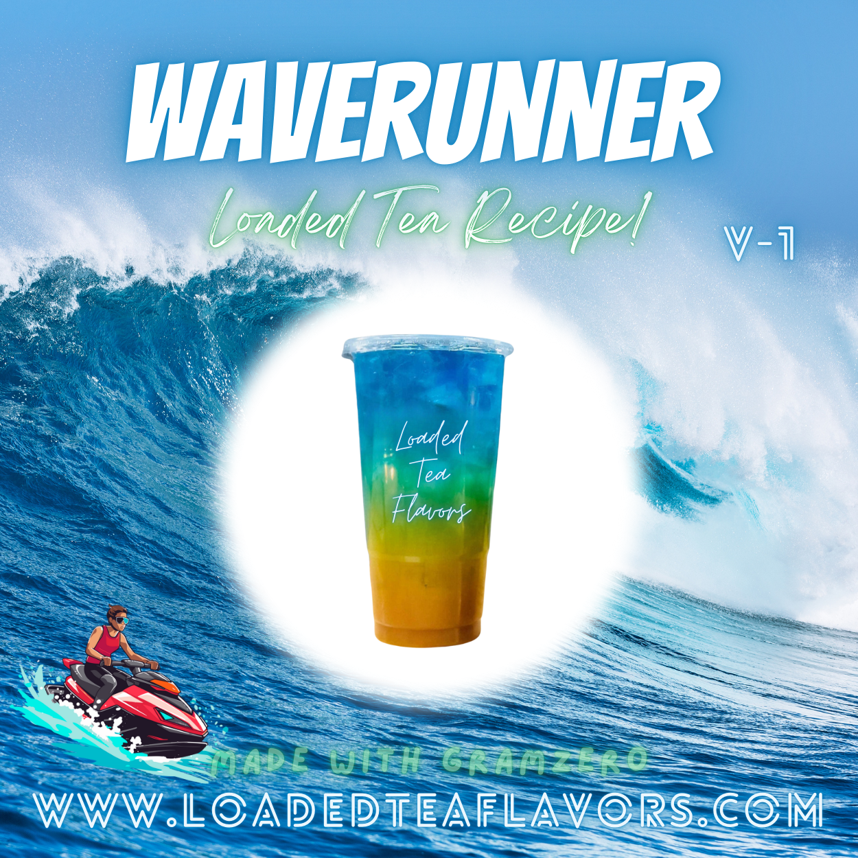 Waverunner Herbalife Loaded Tea Recipes for Making Loaded Teas at Home Energy Tea DIY