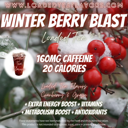 Winter Berry Blast Herbalife Loaded Tea Recipe to Make DIY Loaded Teas at Home Vitamin Lit Mega Tea Energy Drink