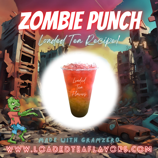 Zombie Punch Herbalife Loaded Tea Recipes for Making Loaded Teas at Home Energy Tea DIY