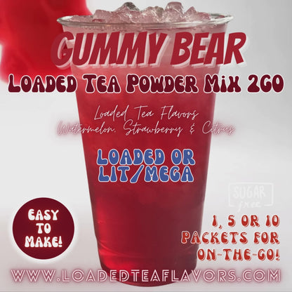 Gummy Bear: Loaded Tea Mix 2GO Packets